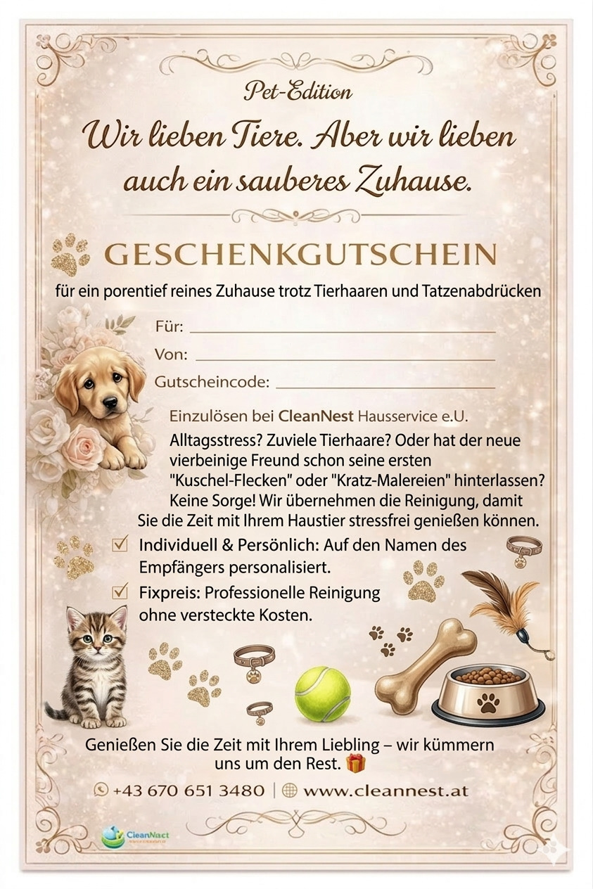 Pet Gutschein