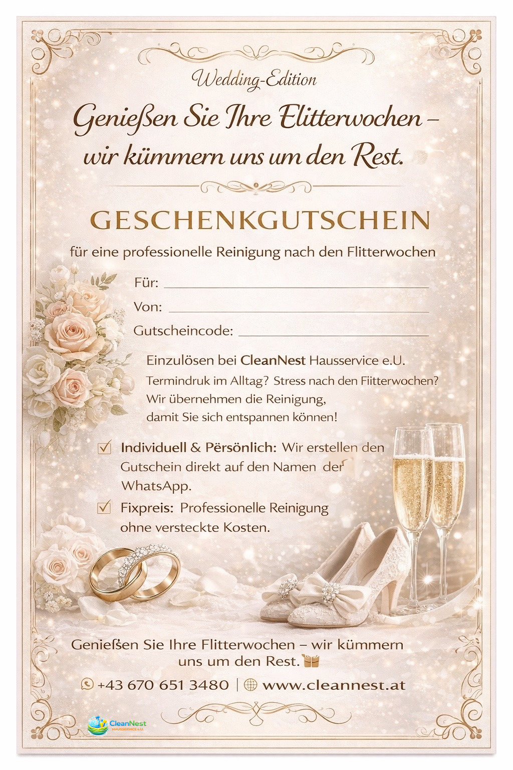 Wedding Gutschein